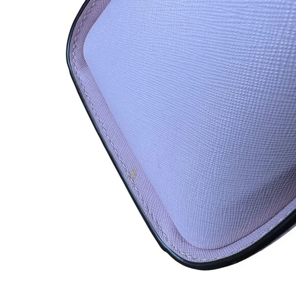 Michael Kors Selma Medium Saffiano Leather Satchel in Pale Pink Gold Hardware - Picture 6 of 13